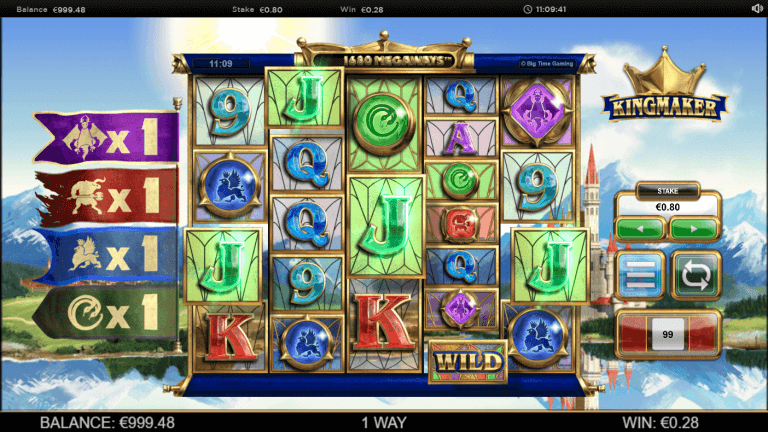 Kingmaker Megaways Gratis Spins