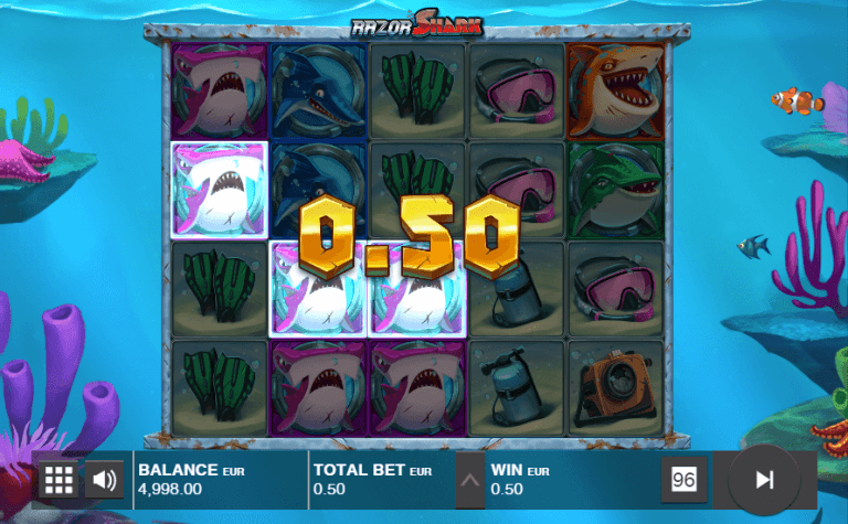 Razor Shark Gratis Spins