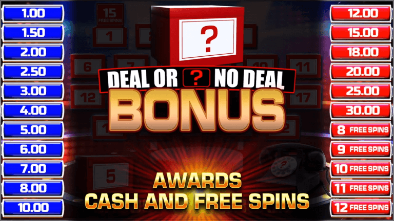 Deal Or No Deal: Megaways Bonus