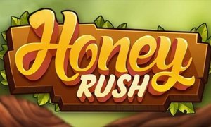 Honey Rush logo achtergrond