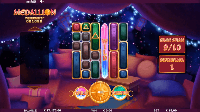 Medallion Megaways Gratis Spins