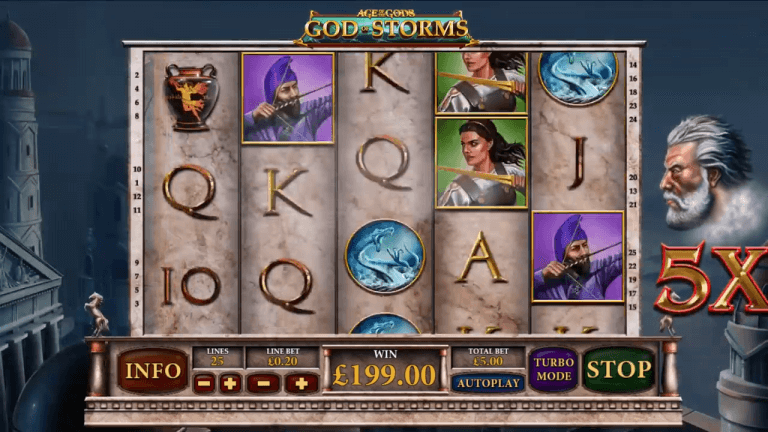 Age of the Gods: God Of Storms Gratis Spins