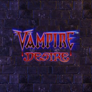 Vampire Desire logo achtergrond
