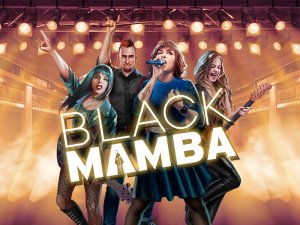 Black Mamba logo achtergrond