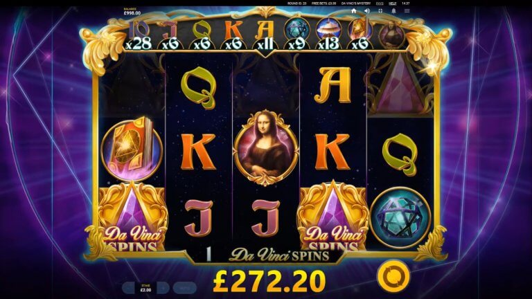 Da Vinci’s Mystery Bonus