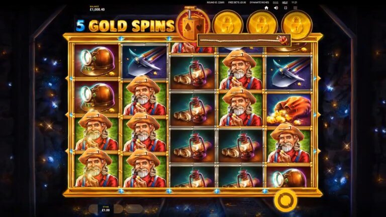 Dynamite Riches Gratis Spins