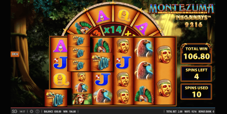 Montezuma Megaways Bonus