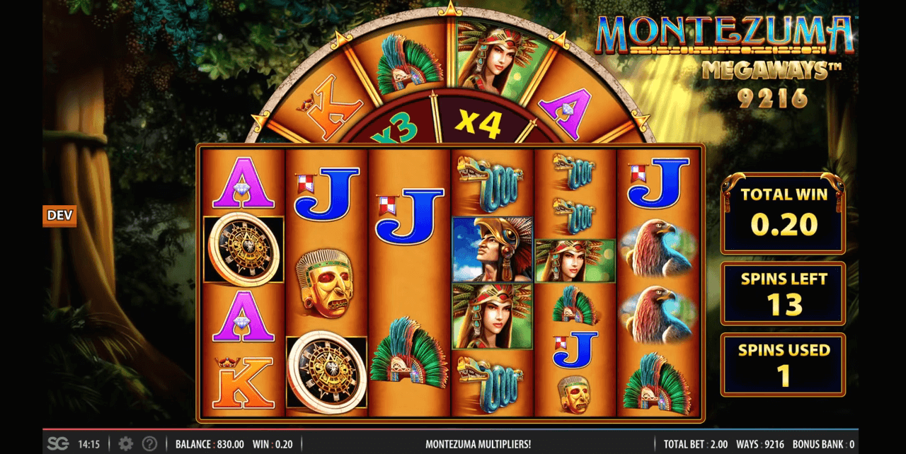 Montezuma Megaways Review