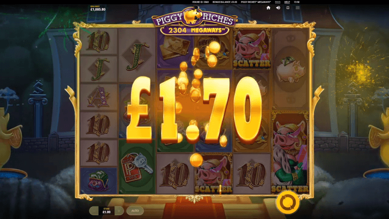 Piggy Riches Megaways Bonus