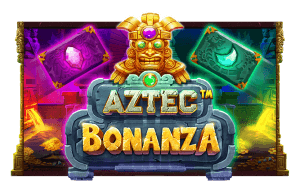 Aztec Bonanza logo achtergrond