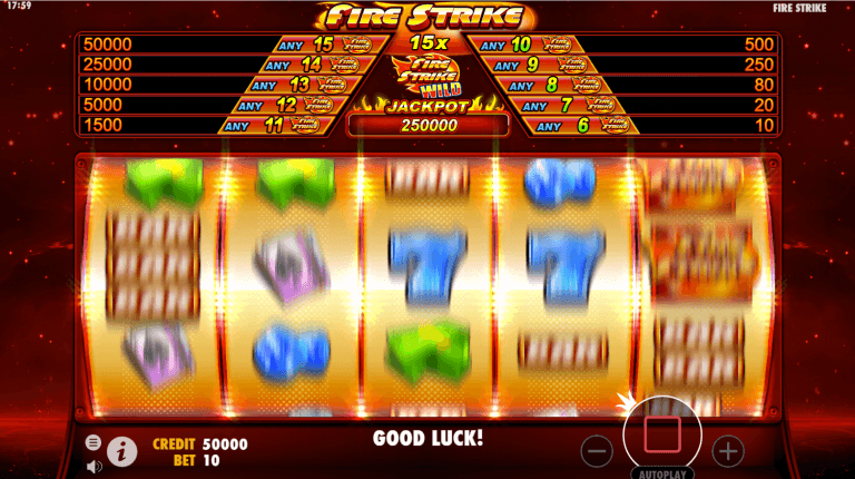 Fire Strike Gratis Spins