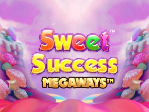 Sweet Success Megaways logo achtergrond