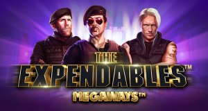The Expendables Megaways logo achtergrond
