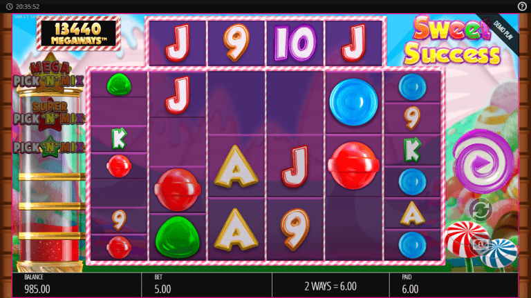 Sweet Success Megaways Gratis Spins