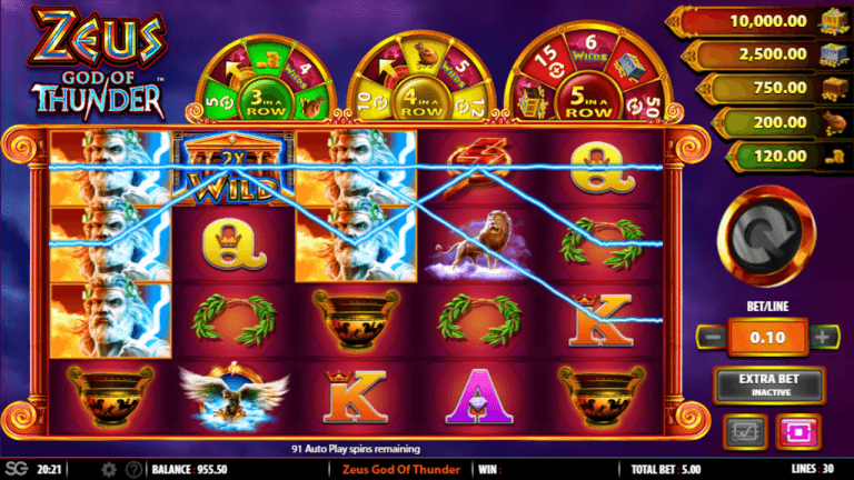 Zeus God Of Thunder Gratis Spins