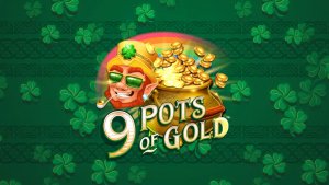 9 Pots Of Gold logo achtergrond