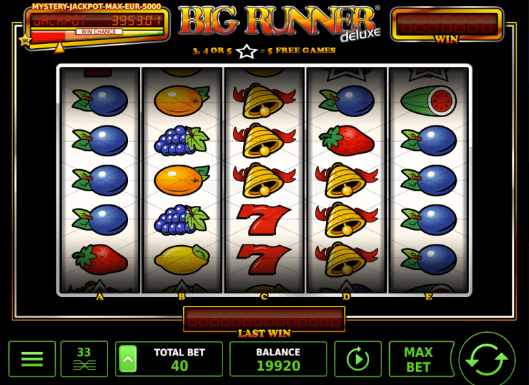 Big Runner Deluxe Gratis Spins