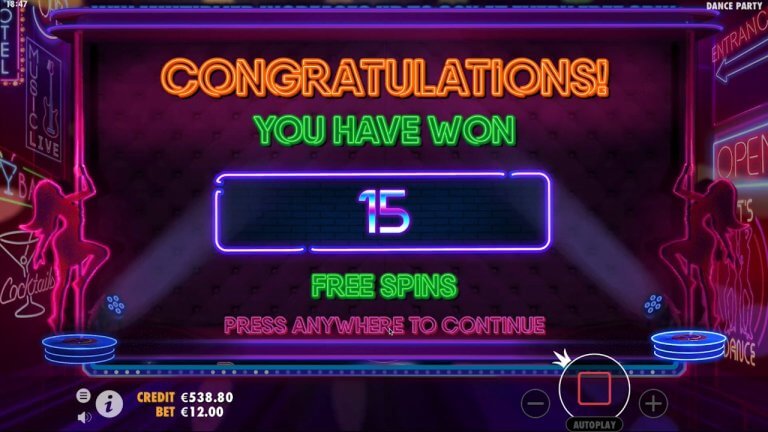 Dance Party Bonus