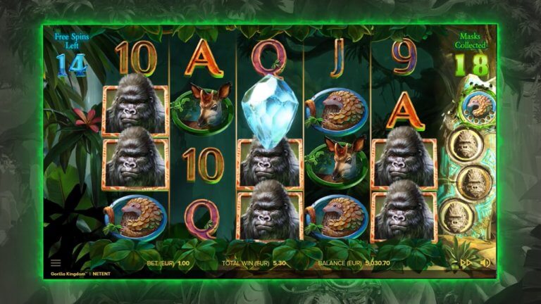 Gorilla Kingdom Gratis Spins