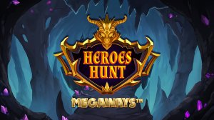 Heroes Hunt Megaways logo achtergrond
