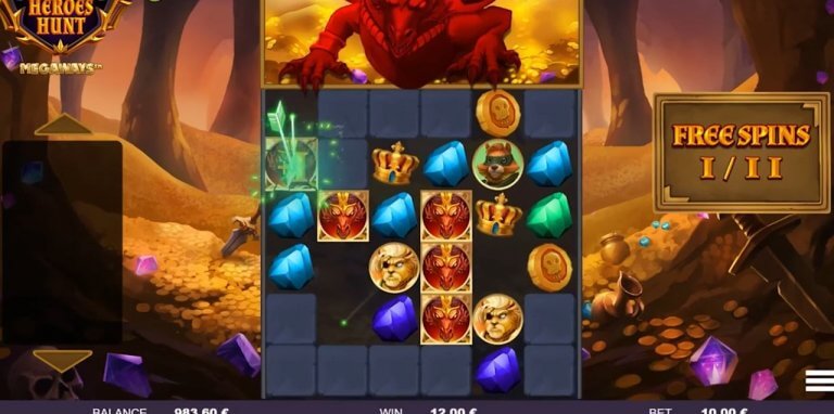Heroes Hunt Megaways Gratis Spins