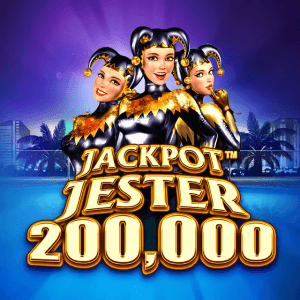 Jackpot Jester 200,000 logo achtergrond