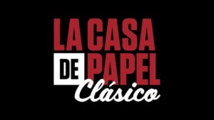 La Casa De Papel logo achtergrond