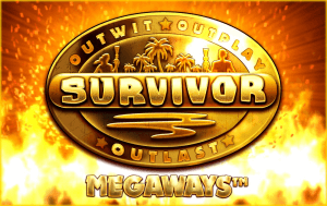 Survivor Megaways logo achtergrond
