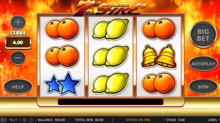 7s on Fire Bonus