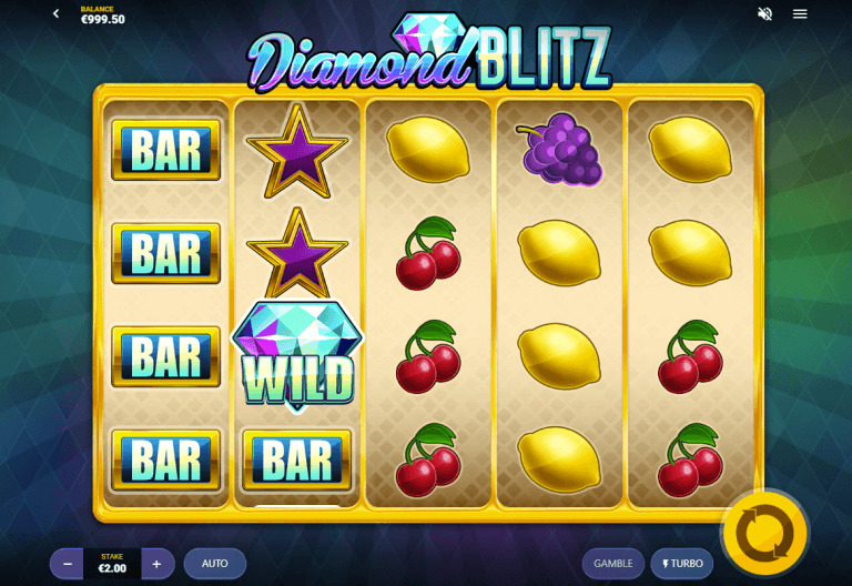 Diamond Blitz Gratis Spins