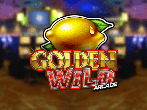 Golden Wild Arcade logo achtergrond