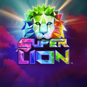 Super Lion logo achtergrond