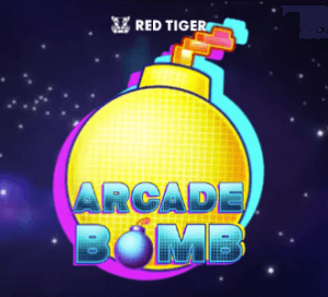 Arcade Bomb logo achtergrond