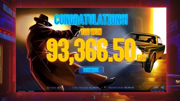 Cash Noire Bonus