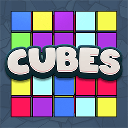 Cubes logo achtergrond