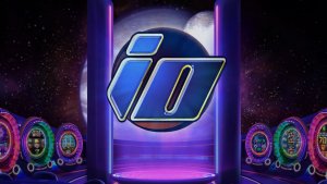 IO logo achtergrond