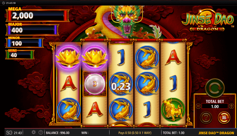 Jinse Dao Dragon Gratis Spins