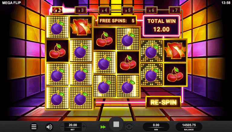 Mega Flip Gratis Spins
