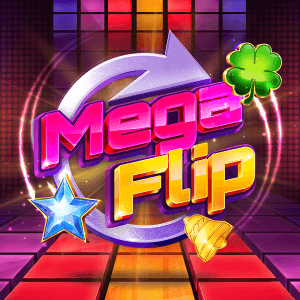 Mega Flip logo achtergrond