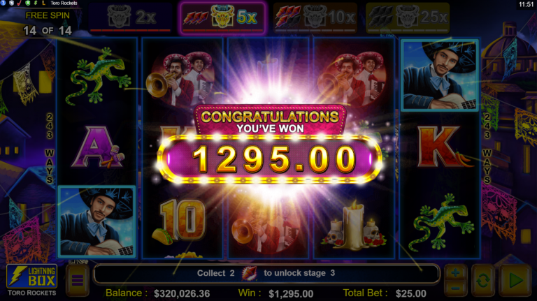 Toro Rockets Bonus