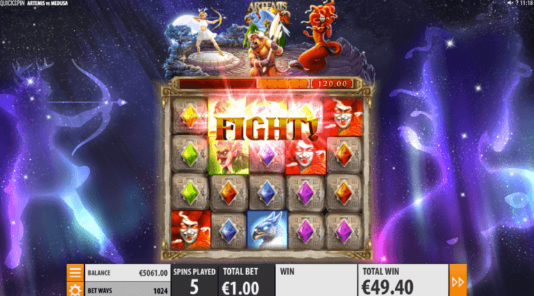 Artemis vs Medusa Gratis Spins