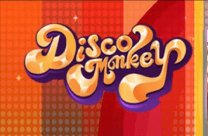 Disco Monkey logo achtergrond