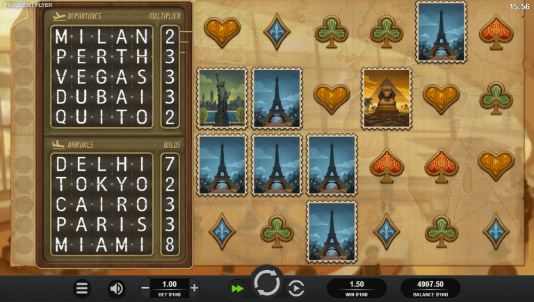 Frequent Flyer Gratis Spins