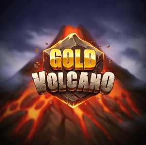 Gold Volcano logo achtergrond