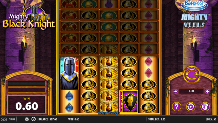 Mighty Black Knight Bonus