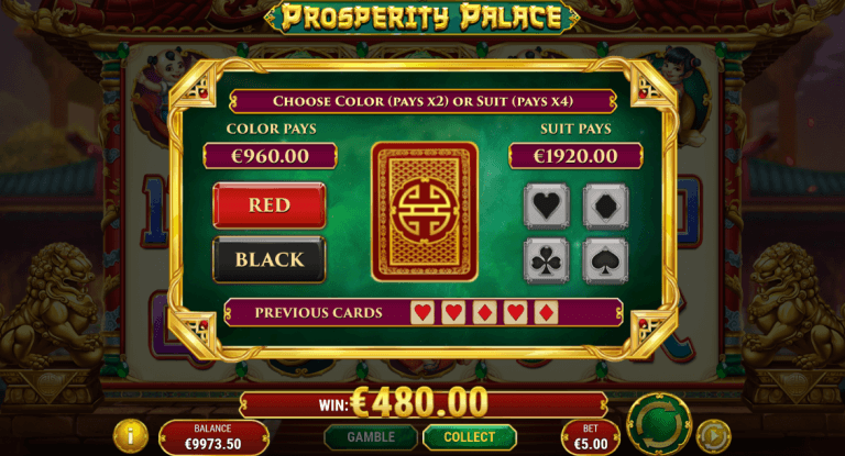 Prosperity Palace Gratis Spins