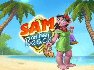 Sam On The Beach logo achtergrond