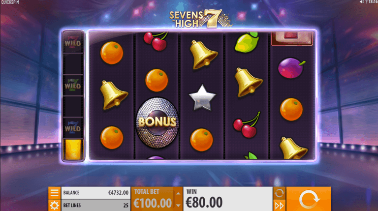 Sevens High Bonus