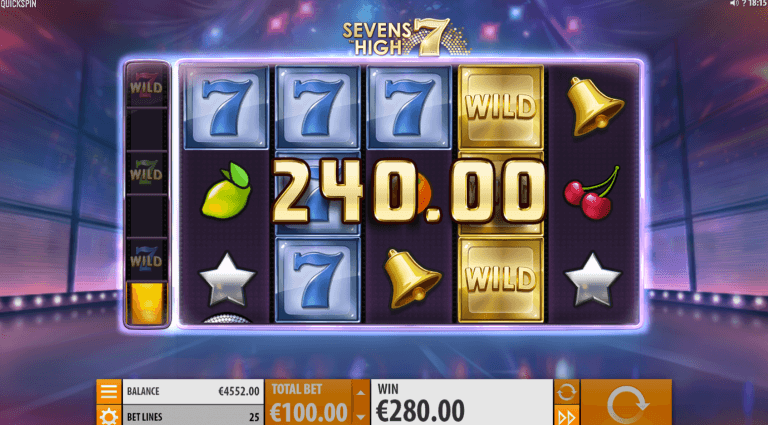 Sevens High Gratis Spins