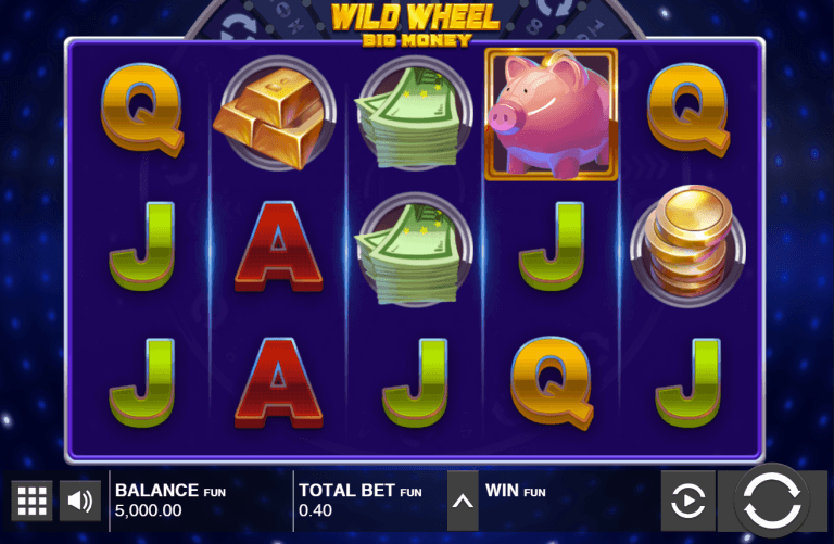 Wild Wheel Big Money Gratis Spins